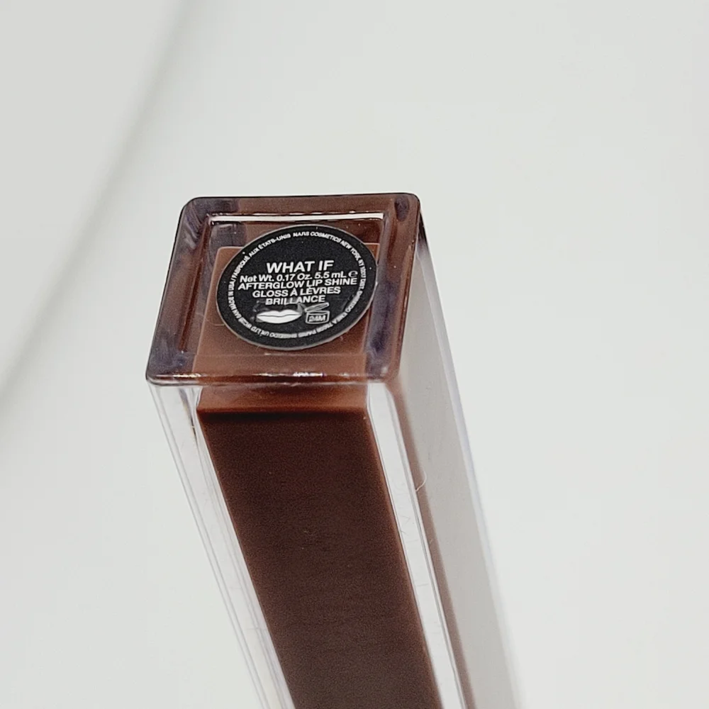 What If NARS Afterglow Lip Shine Gloss Rich Chocolate Brand New in Box